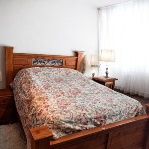 Lauren Ralph Lauren Antigua Reversible Queen/Full Duvet Cover 100% Cotton